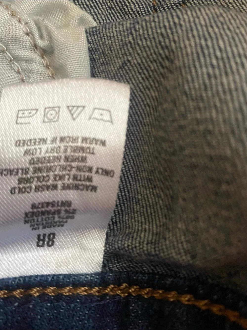 Aeropostale High-Rise Dark Blue Flared Women’s Jeans size 8R - Picture 5 of 9